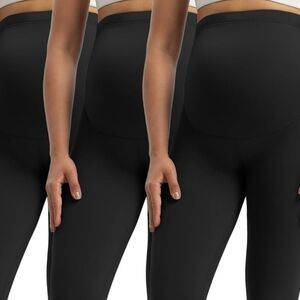 Black Maternity Leggings for Women